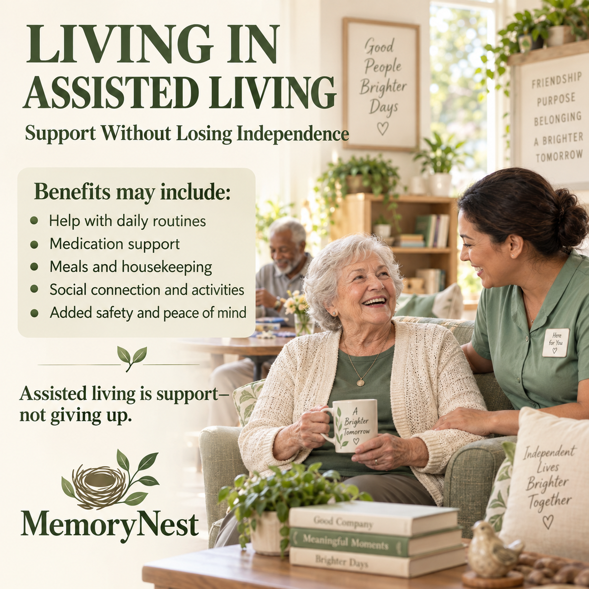 Living in Assisted Living🕊️