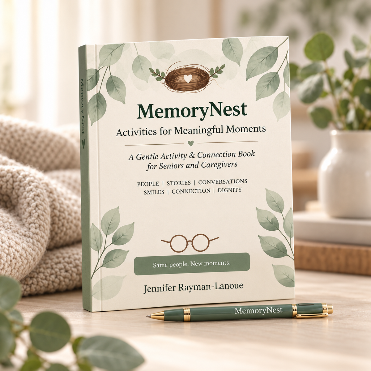 Introducing the MemoryNest Activity Book: Meaningful Moments Made Together