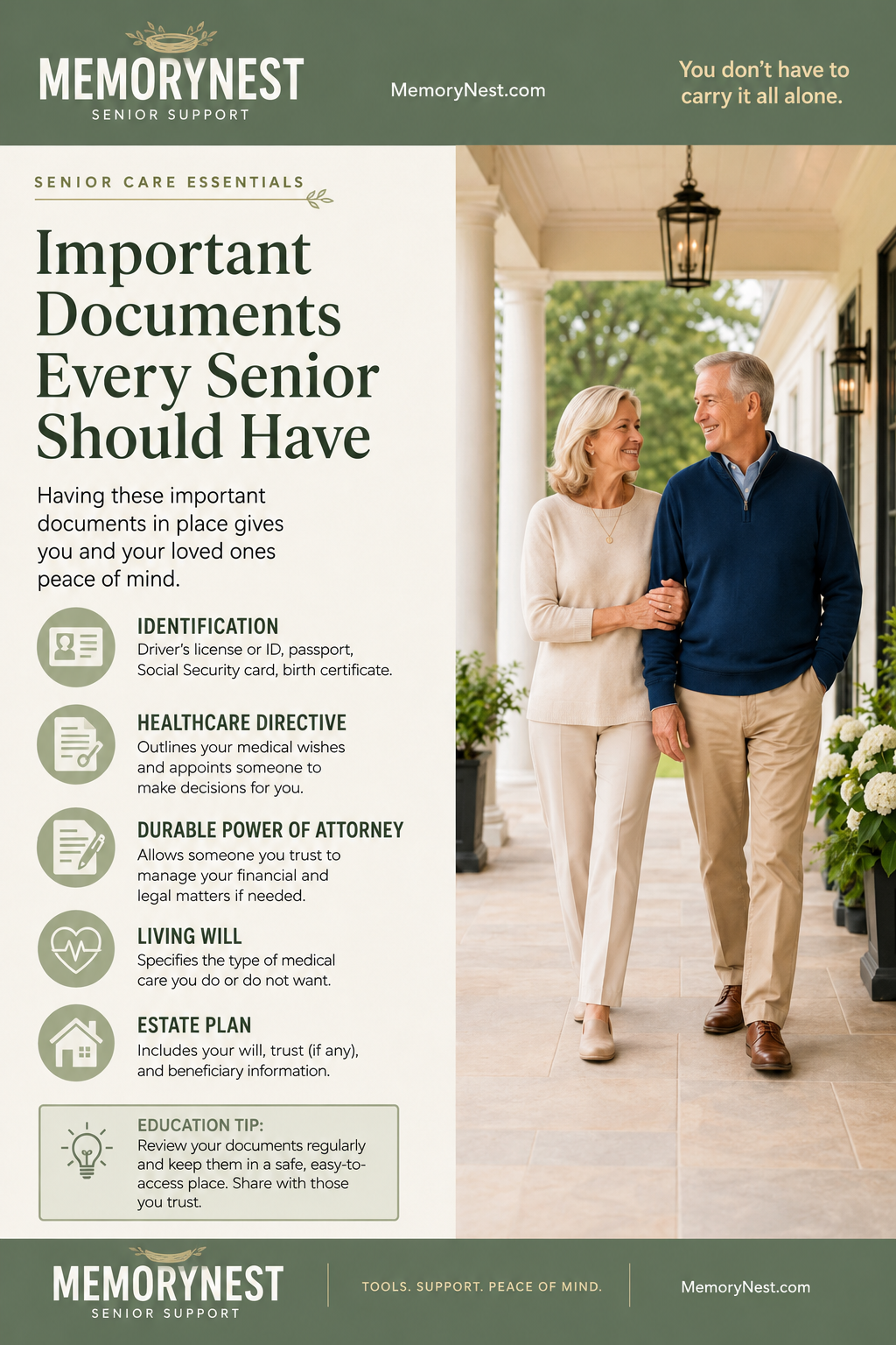 Important Documents Every Senior Should Have