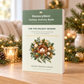 MemoryNest Holiday Activity Book | Large-Print Seasonal Activities for Seniors & Caregivers