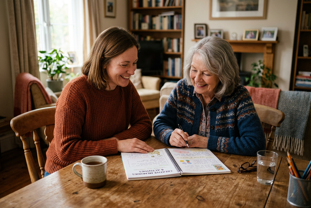 Caregiver and adult use moment